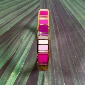 Kate Spade Striped Idiom Bracelet